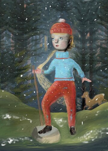 The Winer Hike von Catherine Denvir, Malerei kaufen auf Singulart