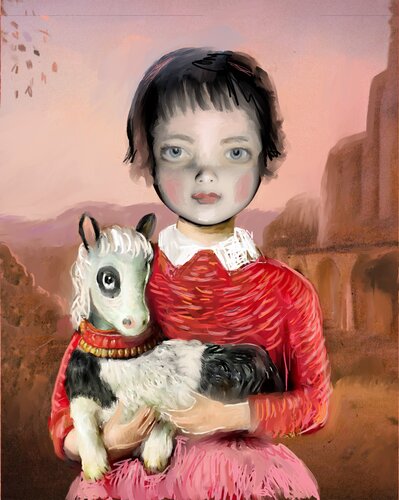 Little Pony de Catherine Denvir, Pintura a la venta en Singulart