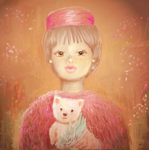 Pink Confection von Catherine Denvir, Malerei kaufen auf Singulart