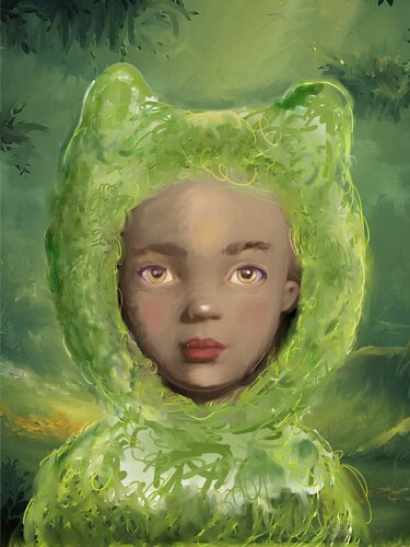 Gentle Green von Catherine Denvir, Malerei kaufen auf Singulart