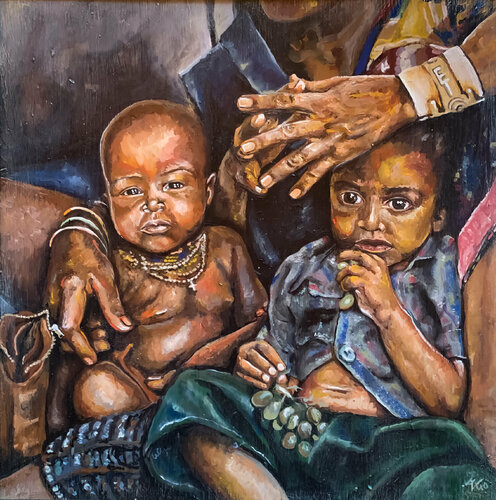 Da dove veniamo, Chi siamo, Dove andiamo. von Enrica Toffoli, Malerei kaufen auf Singulart