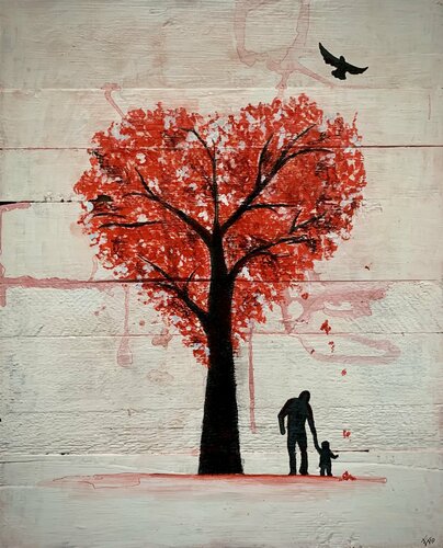 L'Albero del Cuore di Enrica Toffoli, Pittura in vendita su Singulart