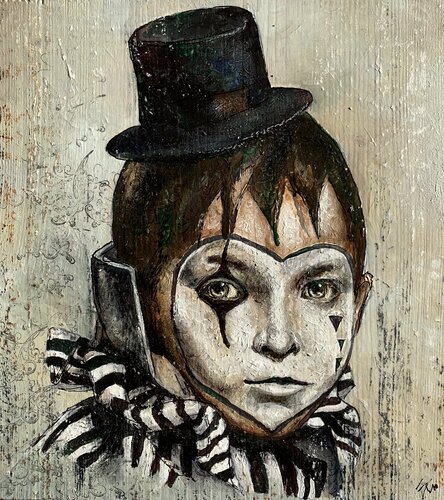 To Be or not To Be von Enrica Toffoli, Malerei kaufen auf Singulart