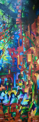 La Passeggiata di Enrica Toffoli, Pittura in vendita su Singulart