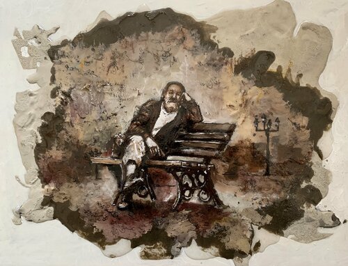 La Panchina von Enrica Toffoli, Malerei kaufen auf Singulart