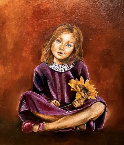 Piccolo Sole van Enrica Toffoli, Schilderij te koop op Singulart