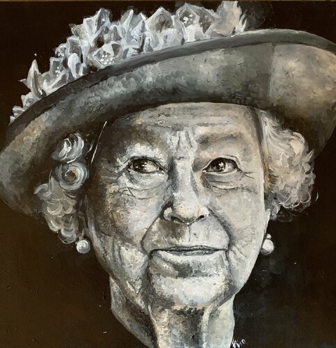 Lillibeth “The Queen” von Enrica Toffoli, Malerei kaufen auf Singulart