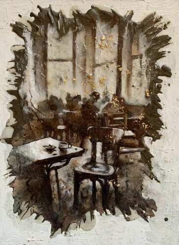 La Sedia Vuota by Enrica Toffoli, 회화 for Sale on Singulart