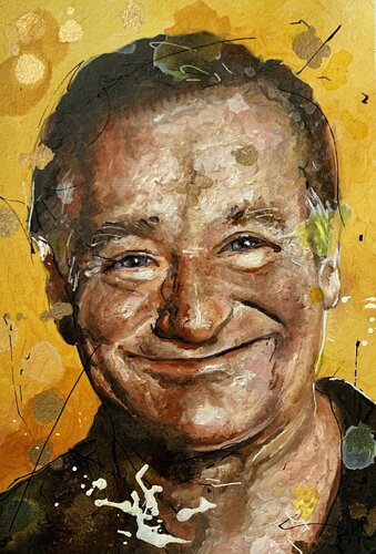 Robin Williams von Enrica Toffoli, Malerei kaufen auf Singulart
