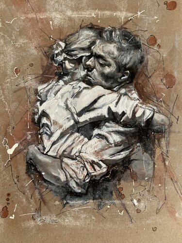 L'Abbraccio di Enrica Toffoli, Pittura in vendita su Singulart