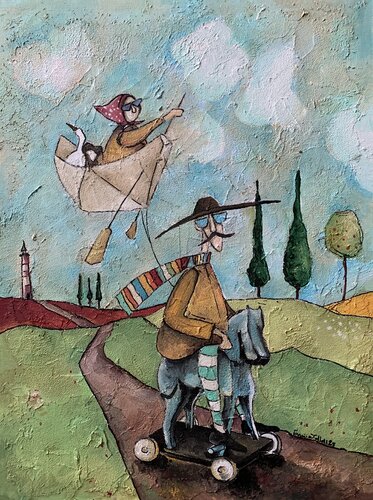 Il filo dei sogni by Enrica Toffoli, 회화 for Sale on Singulart