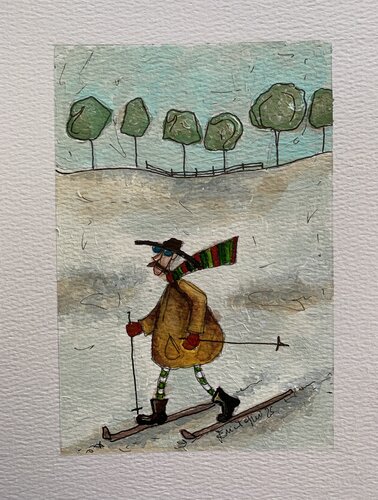 I quadri natalizi di Domè I von Enrica Toffoli, Malerei kaufen auf Singulart