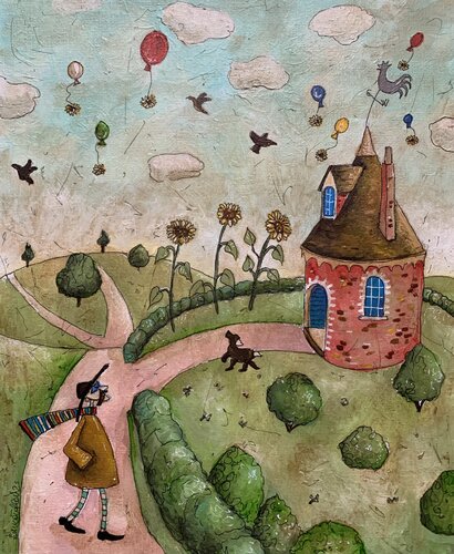 Prossima fermata, Gioia by Enrica Toffoli, Painting for Sale on Singulart