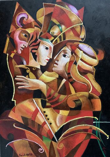 Il Guardiano dell'Amore di Enrica Toffoli, Pittura in vendita su Singulart