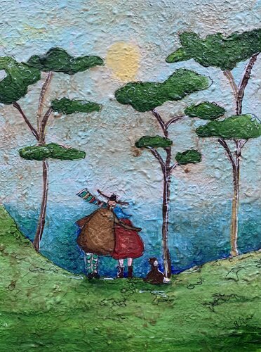 Il rifugio dei sognatori de Enrica Toffoli, Pintura a la venta en Singulart