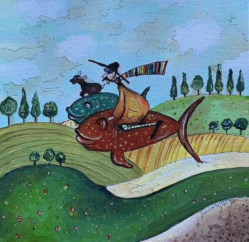 La carezza del vento by Enrica Toffoli, 회화 for Sale on Singulart