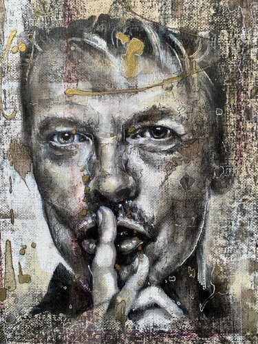 Silenzio, per favore van Enrica Toffoli, Schilderij te koop op Singulart