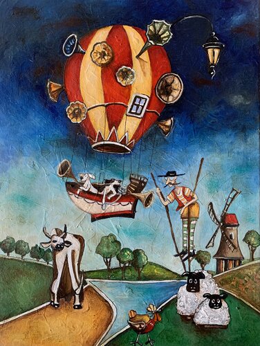 L’Equilibrio di Domè by Enrica Toffoli, Painting for Sale on Singulart