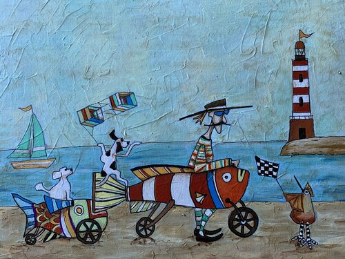 L’Equilibrio di Domè par Enrica Toffoli, Peinture en vente sur Singulart