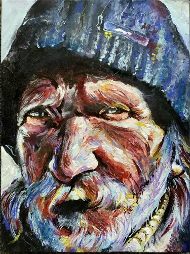 Mr. Bruno von Enrica Toffoli, Malerei kaufen auf Singulart