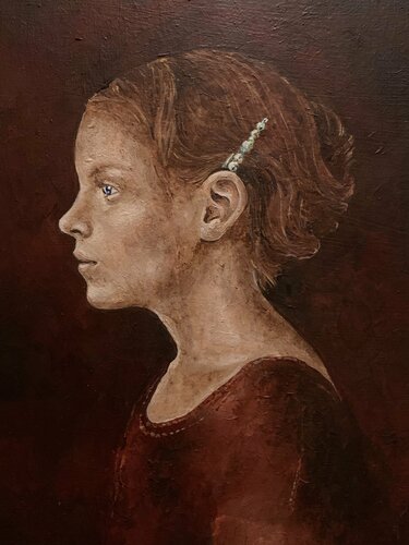 Il Fermacapelli von Enrica Toffoli, Malerei kaufen auf Singulart