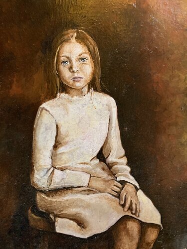 Il Vestito Bianco di Enrica Toffoli, Pittura in vendita su Singulart