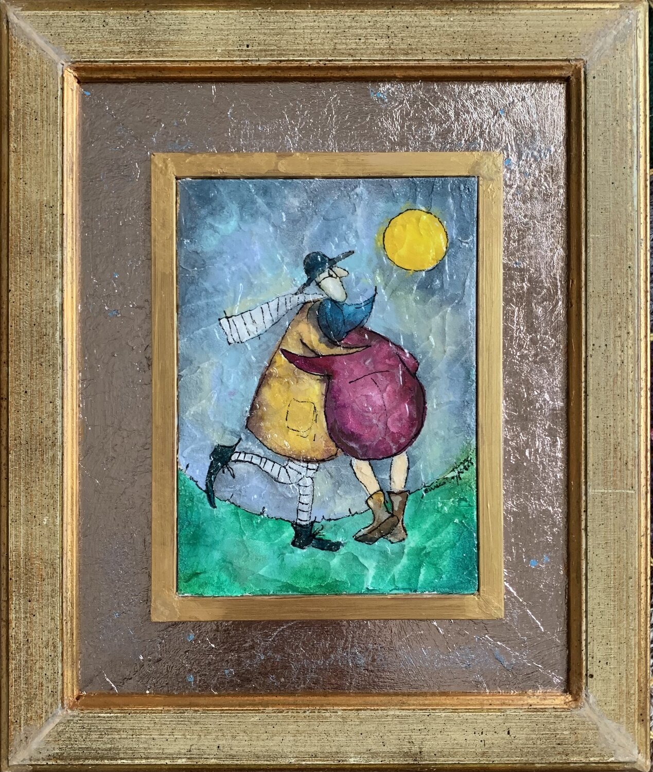 Sotto la luna, insieme Enrica Toffoli Originalgemälde zu verkaufen