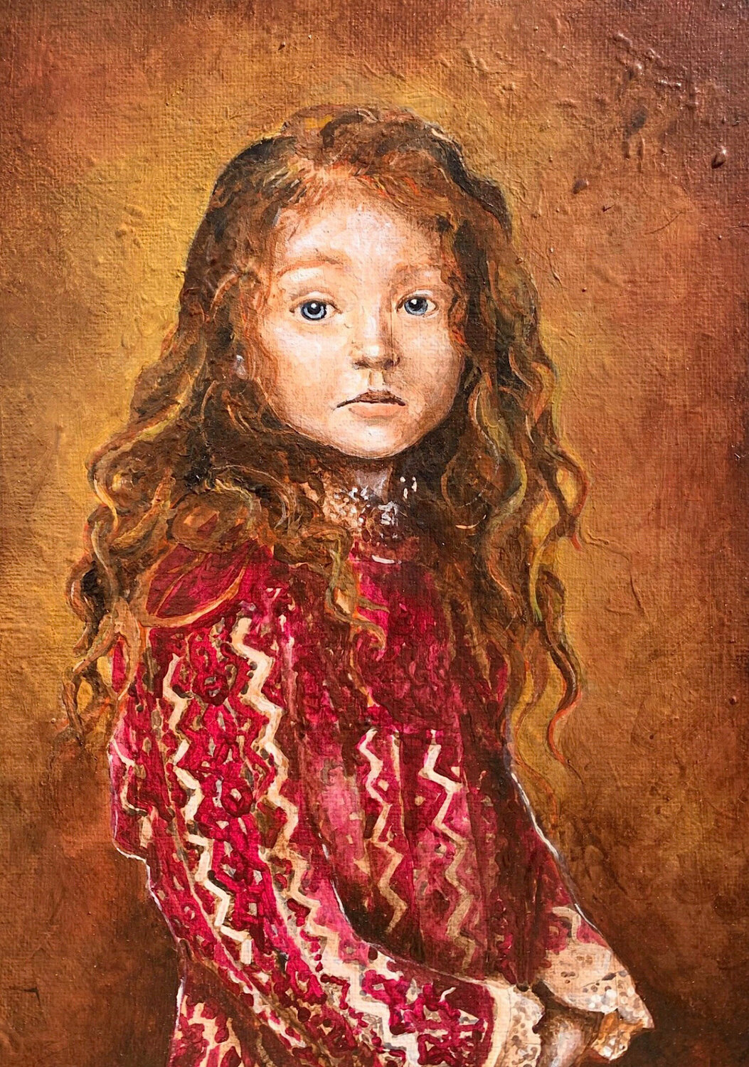 Il Regalo più Grande Enrica Toffoli Dipinto originale in vendita