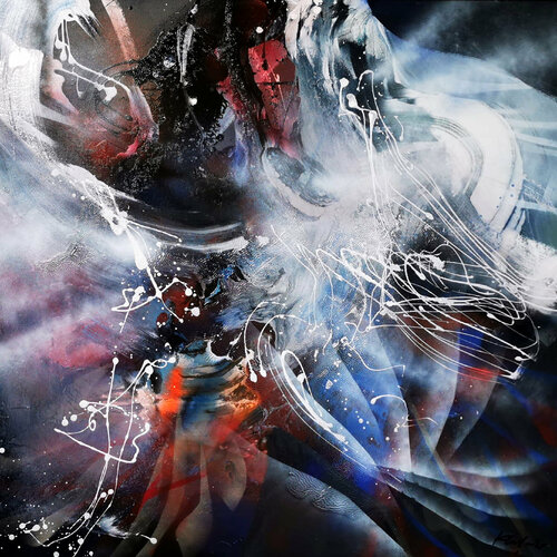 I wanna reborn in another galaxy stunning mindscape signed master O Kloska Ovidiu Kloska
