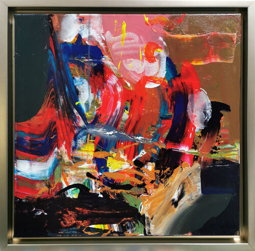 " The wonderful morning dreams of Alice " - Composition 45 van Ovidiu Kloska, Schilderij te koop op Singulart