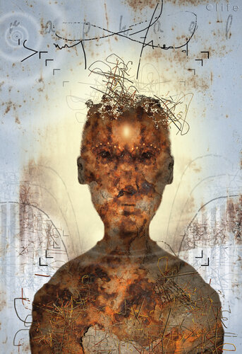 The beauty of the perenity human face expressivity photographic art project KLOSKA by Ovidiu Kloska, Photography for Sale on Singulart