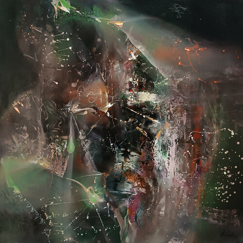 The Childhood of Chaos 10 original masterpiece O Kloska (1977) par Ovidiu Kloska, Peinture en vente sur Singulart