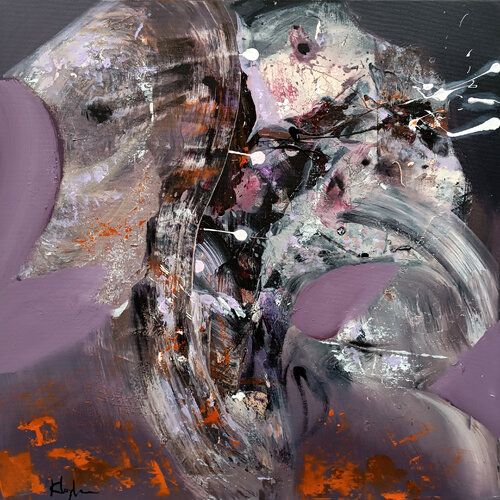Oneiric perenity vase with flowers masterpiece O KLOSKA par Ovidiu Kloska, Peinture en vente sur Singulart
