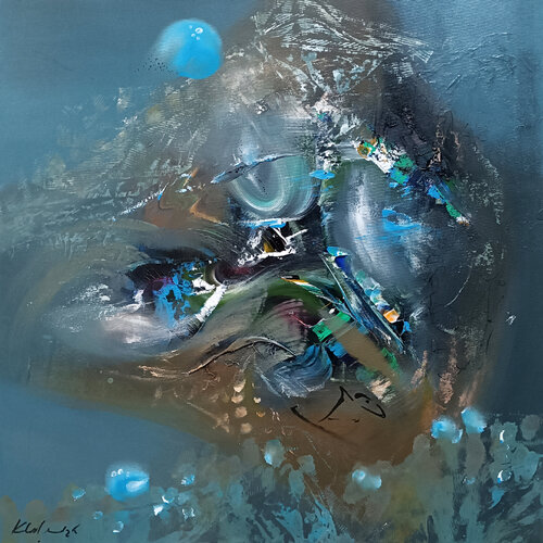 Time is the most talented jeweler midscape by master O KLOSKA de Ovidiu Kloska, Pintura a la venta en Singulart