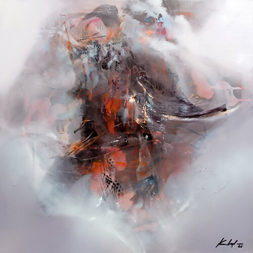 Where Memory Thins fantastic midscape by master O KLOSKA par Ovidiu Kloska, Peinture en vente sur Singulart