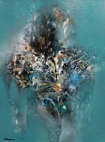 Between Breath and Disappearance fantastic midscape by master O KLOSKA di Ovidiu Kloska, Pittura in vendita su Singulart