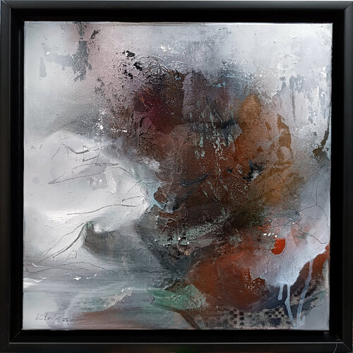 Silent matter fascinating mindscape by master Ovidiu Kloska de Ovidiu Kloska, Pintura a la venta en Singulart