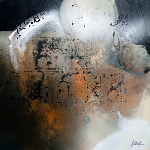 The Eroded Journal of a Philosopher small maindscape Ovidiu Kloska van Ovidiu Kloska, Schilderij te koop op Singulart