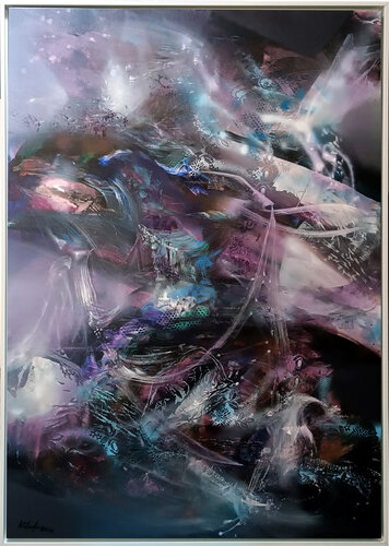 The Light That Remembers Everything — Monumental Spiritual Abstraction by Master Ovidiu Kloska by Ovidiu Kloska, Painting for Sale on Singulart
