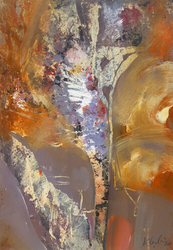 Afordable special offer original still life painting by O Kloska van Ovidiu Kloska, Schilderij te koop op Singulart