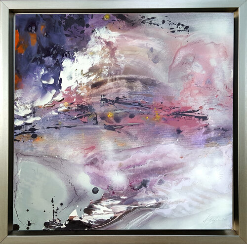 " The wonderful morning dreams of Alice " - Composition 22 van Ovidiu Kloska, Schilderij te koop op Singulart