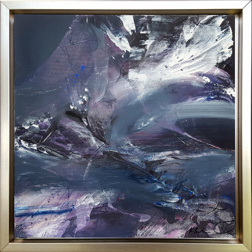 Infinite Movement Of The Light And The Dark O KLOSKA van Ovidiu Kloska, Schilderij te koop op Singulart