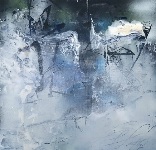 Stuning Light Abstract Enigmatic Paintings By O KLOSKA Ovidiu Kloska