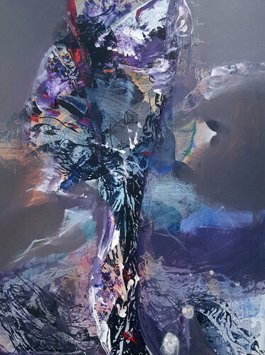 Fascinating sublime way to paint still life by Romanian master O Kloska di Ovidiu Kloska, Pittura in vendita su Singulart