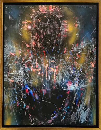 Fascinating Enigmatic Angel Composition By Master O KLOSKA di Ovidiu Kloska, Pittura in vendita su Singulart