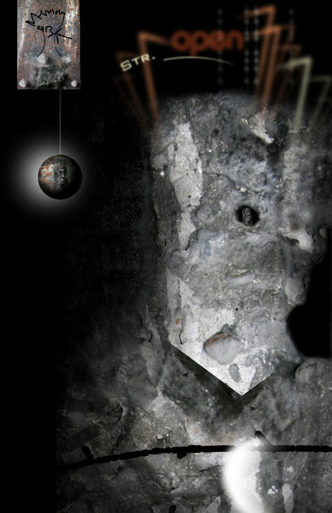 THE UNIQUE ART SIGNED BY OVIDIU KLOSKA FOUND FACES IN NEAR REALITY URBAN EXPLORATION Ovidiu Kloska