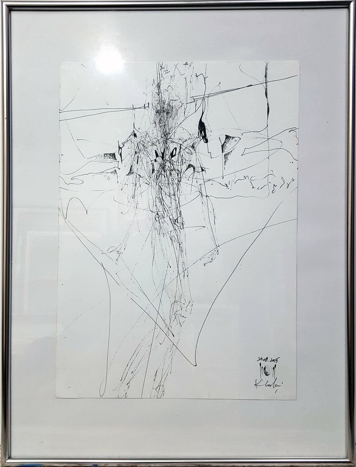 Unique style spiritual composition with angel vibration and creation O KLOSKA Ovidiu Kloska Dessin à vendre