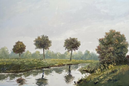 Beautiful Drenthe par Dolgor Dugarova, Peinture en vente sur Singulart