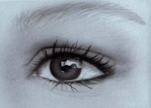 Photorealistic eye by Dolgor Dugarova, Painting for Sale on Singulart