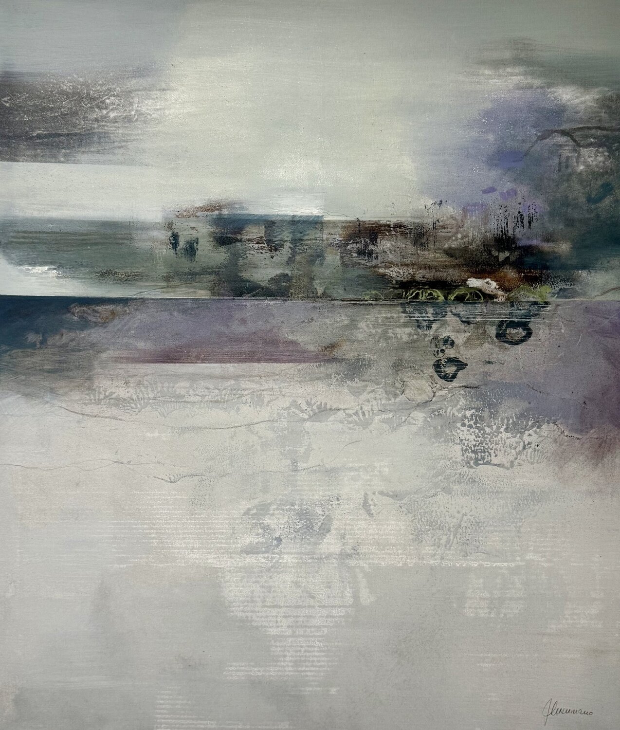 Quiet Suspension Francesco Cusumano Original painting for sale